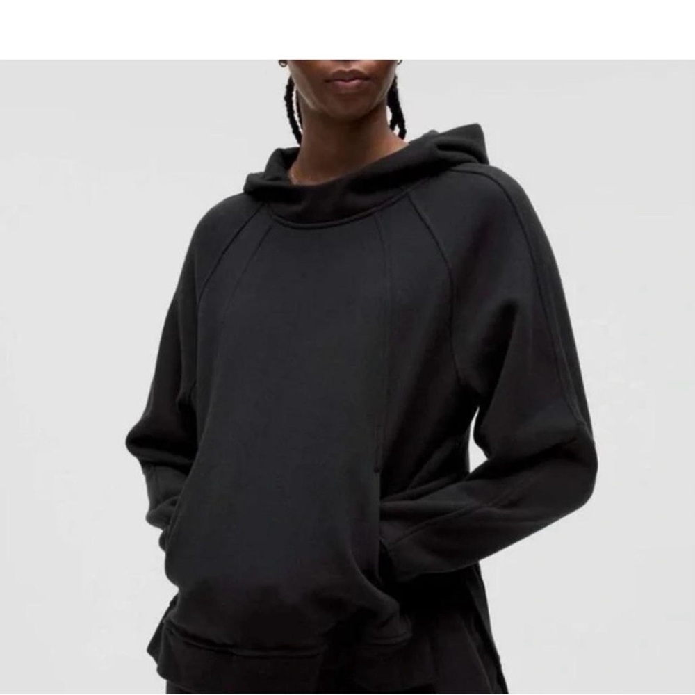 lululemon Charcoal Scuba Oversized Hoodie